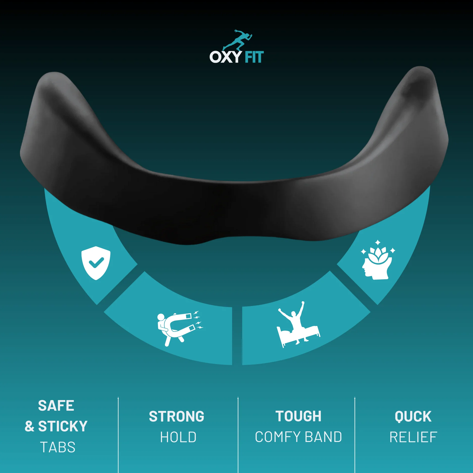 OXYFIT™ Night & Sport Nasal Strips - Image 3